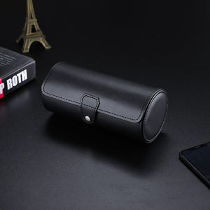 Etui na Zegarek - Czarne Proste-3-Organizer-Zegarki-Studio