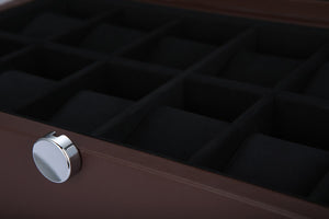 Pudełko na zegarki - Benson Twelve Brązowe-4-Organizer-Zegarki-Studio