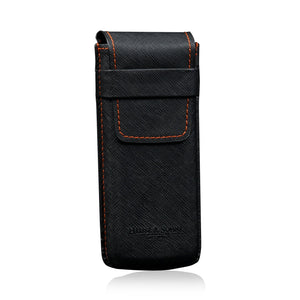 Pudełko na Zegarki - Etui Saffiano Złote-2-Organizer-Zegarki-Studio