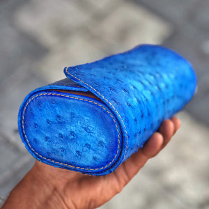 Pudełko na Zegarki - Galata Niebieski Dżins-2-Organizer-Zegarki-Studio