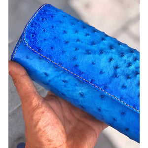 Pudełko na Zegarki - Galata Niebieski Dżins-4-Organizer-Zegarki-Studio