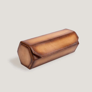 Pudełko na Zegarki - Galata Sześciokątne Camel-1-Organizer-Zegarki-Studio