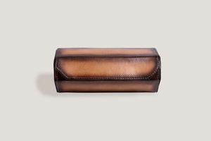 Pudełko na zegarki - Galata Sześciokątne Java Brązowe-2-Organizer-Zegarki-Studio