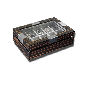 Pudełko na Zegarki - Heisse Prestige-3-Organizer-Zegarki-Studio