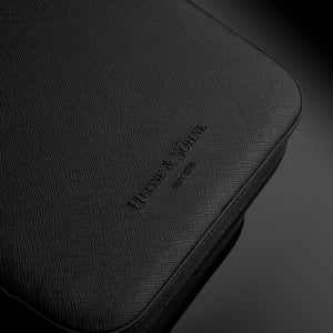 Pudełko na Zegarki - Lifestyle Saffiano Black-6-Organizer-Zegarki-Studio