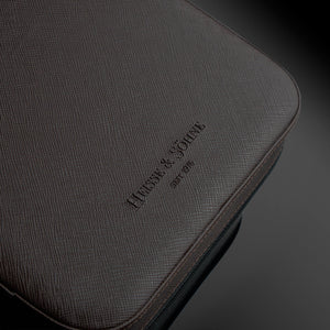 Pudełko na Zegarki - Lifestyle Saffiano Braun-5-Organizer-Zegarki-Studio