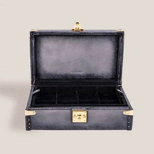 Pudełko na Zegarki - Petra Grey-1-Organizer-Zegarki-Studio