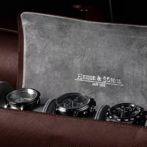 Pudełko na Zegarki - Roll 3 Braun-7-Organizer-Zegarki-Studio