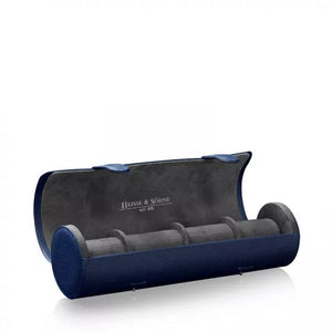 Pudełko na Zegarki - Roll 5 Niebieskie-4-Organizer-Zegarki-Studio