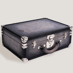 Pudełko na Zegarki - Trunk Parchment Grey-2-Organizer-Zegarki-Studio