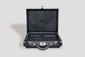 Pudełko na Zegarki - Trunk Patina Grey-3-Organizer-Zegarki-Studio