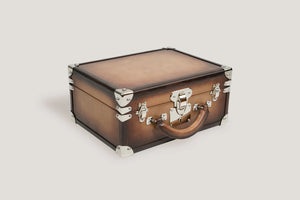 Pudełko na Zegarki - Trunk Patina Java Brown-5-Organizer-Zegarki-Studio