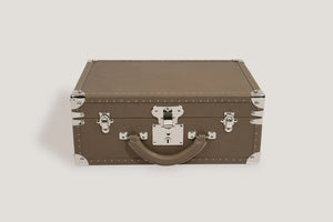 Pudełko na Zegarki - Trunk Togo Beżowe-2-Organizer-Zegarki-Studio