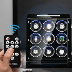 Rotomat do Zegarków Automatycznych Premium Piano 6 Miejsc-2-Organizer-Zegarki-Studio