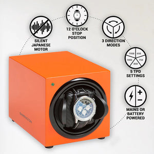 Rotomat do Zegarków - Barrington Burnt Amber-4-Organizer-Zegarki-Studio