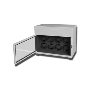 Rotomat do Zegarków - Biała Seria 8-3-Organizer-Zegarki-Studio