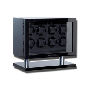 Rotomat do Zegarków - Kolekcjoner Czarny-2-Organizer-Zegarki-Studio