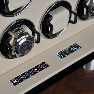 Rotomat do Zegarków - Nowy Jork 8 Biały-6-Organizer-Zegarki-Studio