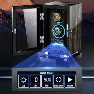 Rotomat do zegarków - Quatuor Prestige Boisé-3-Organizer-Zegarki-Studio