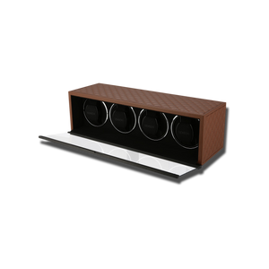 Rotomat do zegarków - Szwajcarska Seria 4 Kasztanowy-2-Organizer-Zegarki-Studio