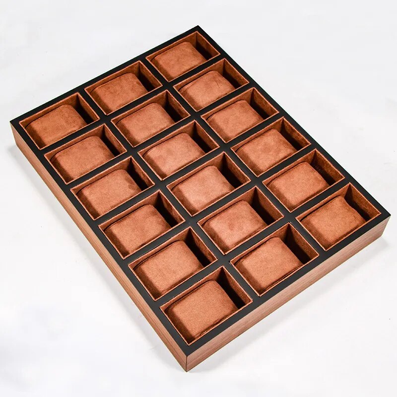 Drewniany Przedstawiciel Zegarków Przestronny-1-Organizer-Zegarki-Studio