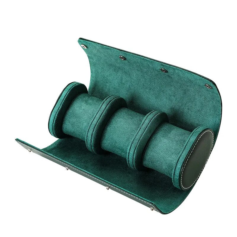 Etui na zegarek Trio Zielone-1-Organizer-Zegarki-Studio