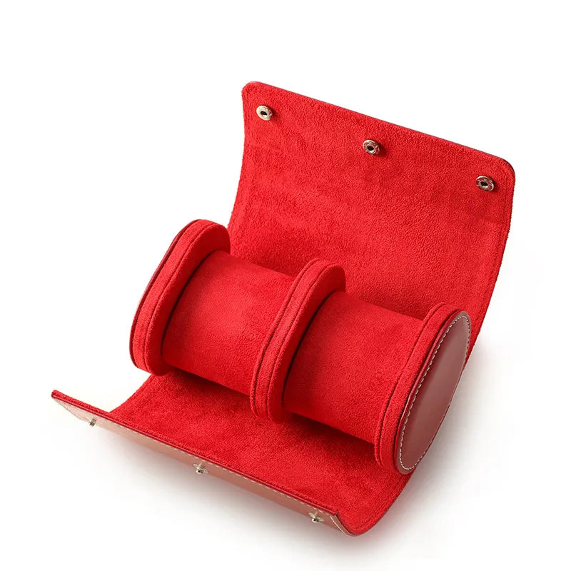 Pokrowiec na zegarek Duo Czerwony-1-Organizer-Zegarki-Studio