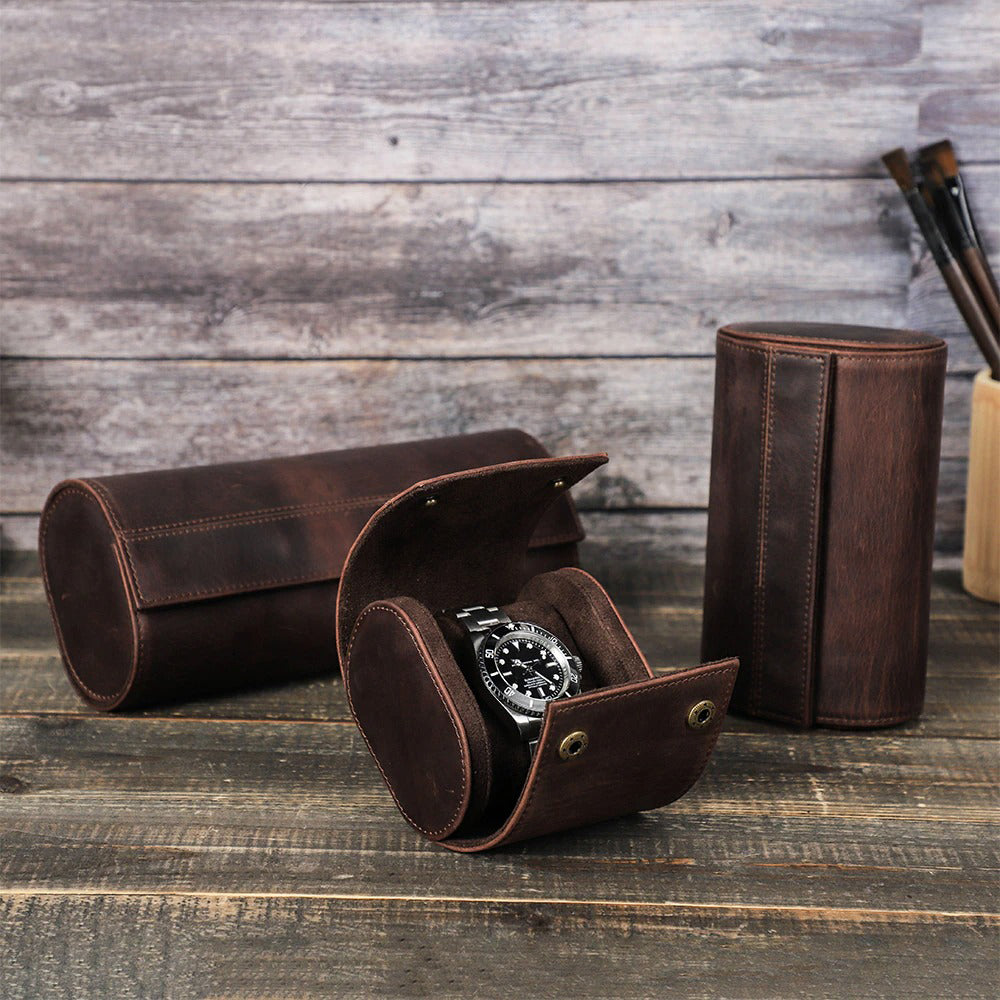 Pudełko na Zegarki - Etui Vintage Uno-2-Organizer-Zegarki-Studio