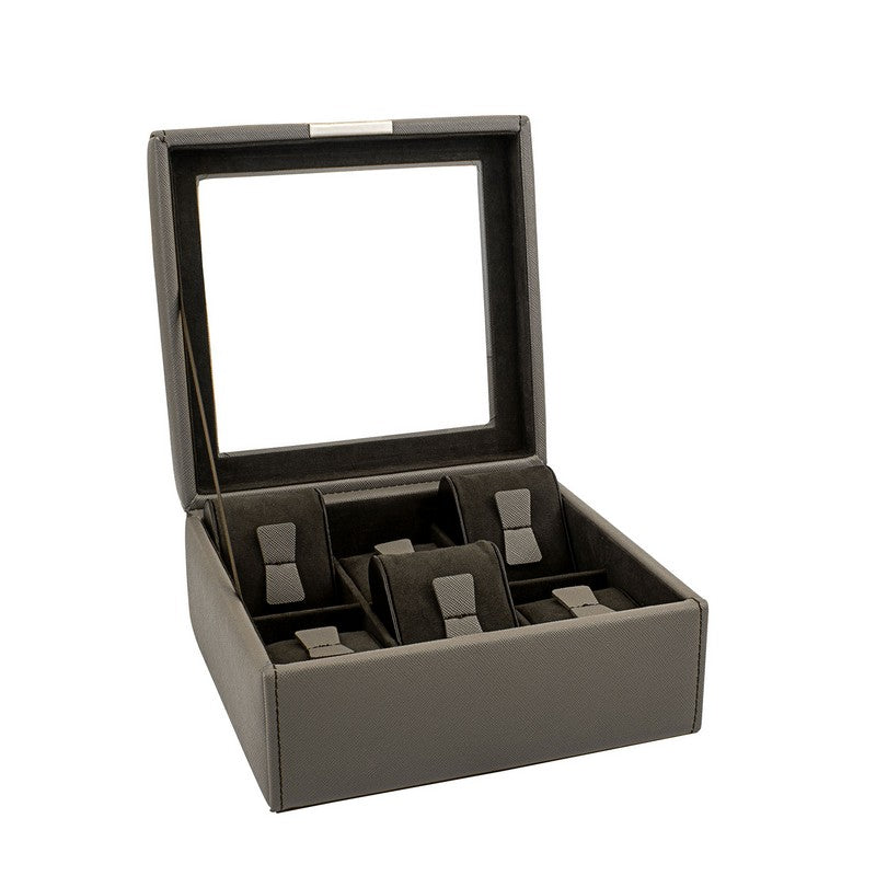 Pudełko na Zegarki - Friedrich Bond Taupe-1-Organizer-Zegarki-Studio