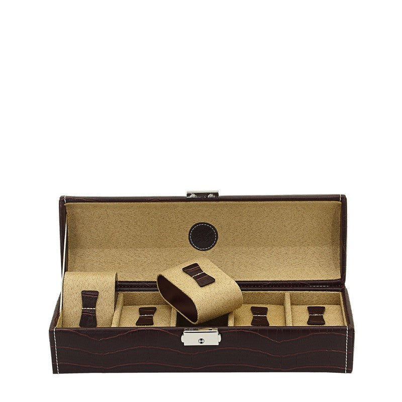 Pudełko na zegarki - Friedrich Croc-2-Organizer-Zegarki-Studio