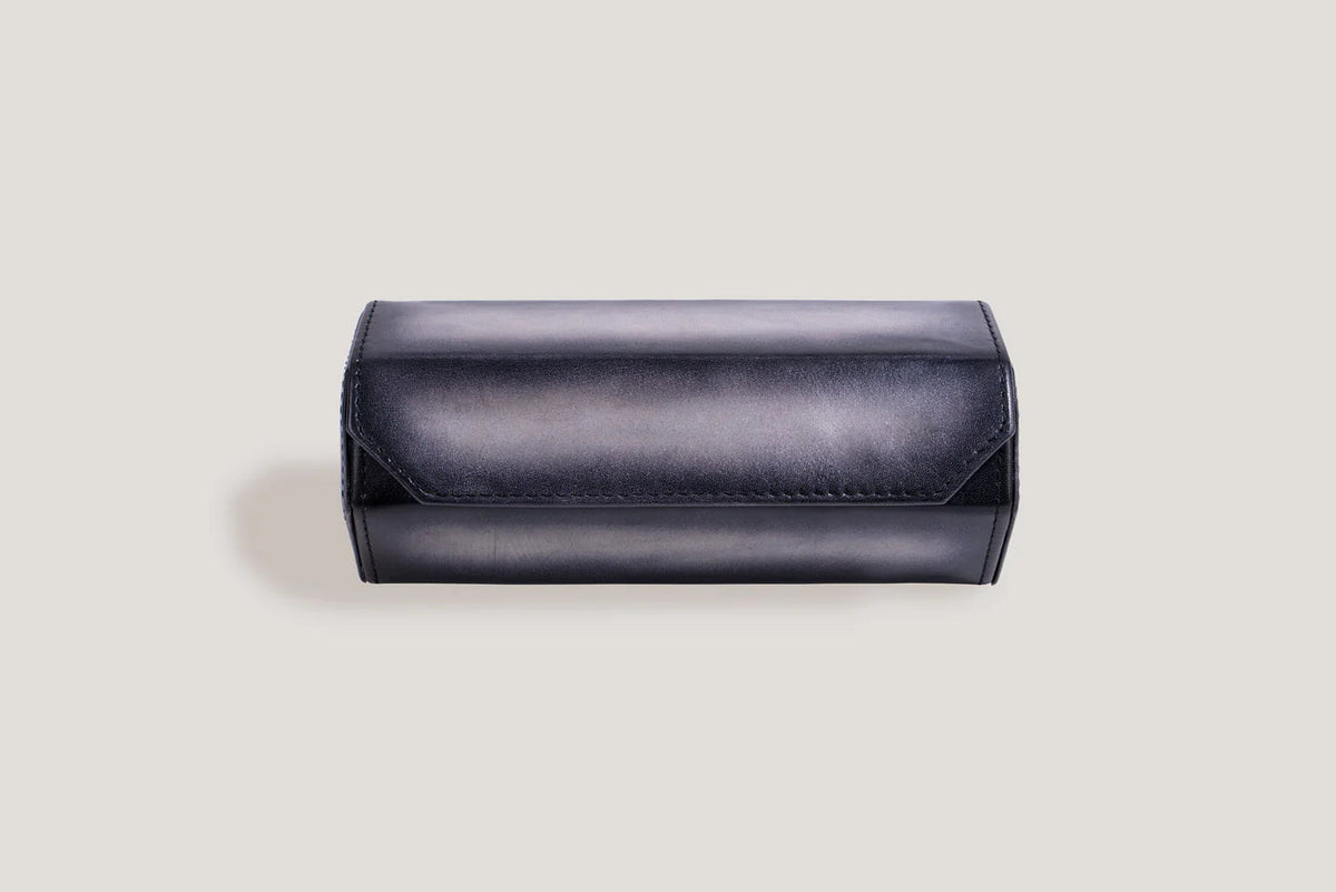 Pudełko na Zegarki - Galata Sześciokątne Szare-2-Organizer-Zegarki-Studio