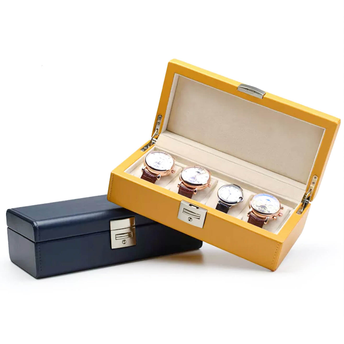 Pudełko na zegarki - Granatowy Marynarz-3-Organizer-Zegarki-Studio