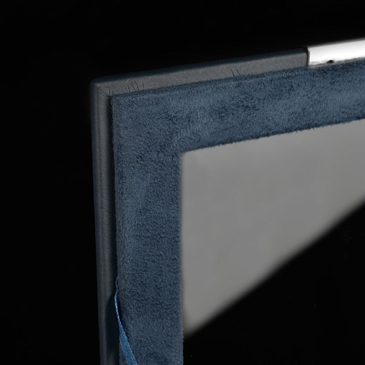 Pudełko na Zegarki - Heisse Double L Niebieskie-7-Organizer-Zegarki-Studio