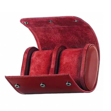 Pudełko na zegarki - Kieszonka Alizarinowa-1-Organizer-Zegarki-Studio