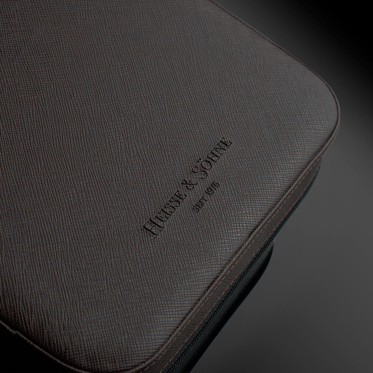 Pudełko na Zegarki - Lifestyle Saffiano Braun-5-Organizer-Zegarki-Studio