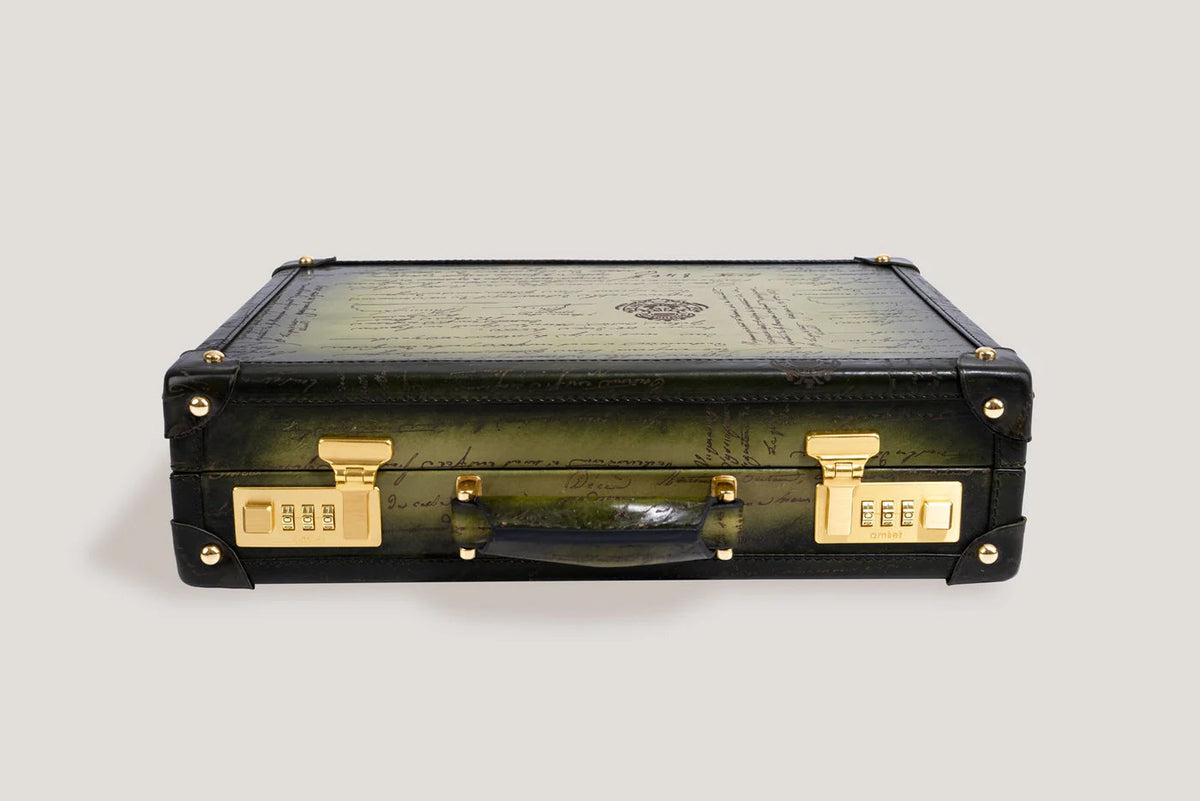 Pudełko na Zegarki - Master Edition Parchemin Olive Zielony-4-Organizer-Zegarki-Studio