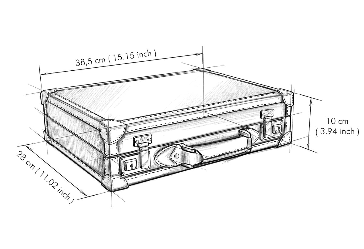 Pudełko na Zegarki - Master Safiano w Kolorze Ciemnobrązowym-6-Organizer-Zegarki-Studio