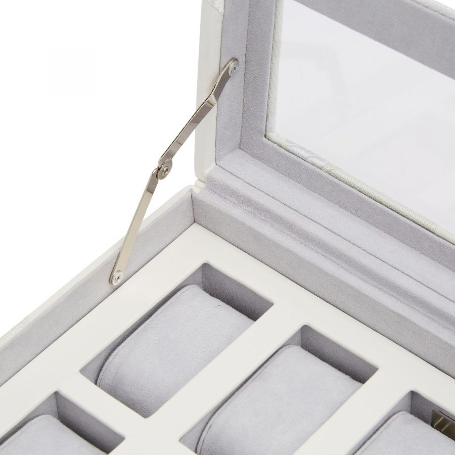 Pudełko na Zegarki - Memento Mori Białe-5-Organizer-Zegarki-Studio