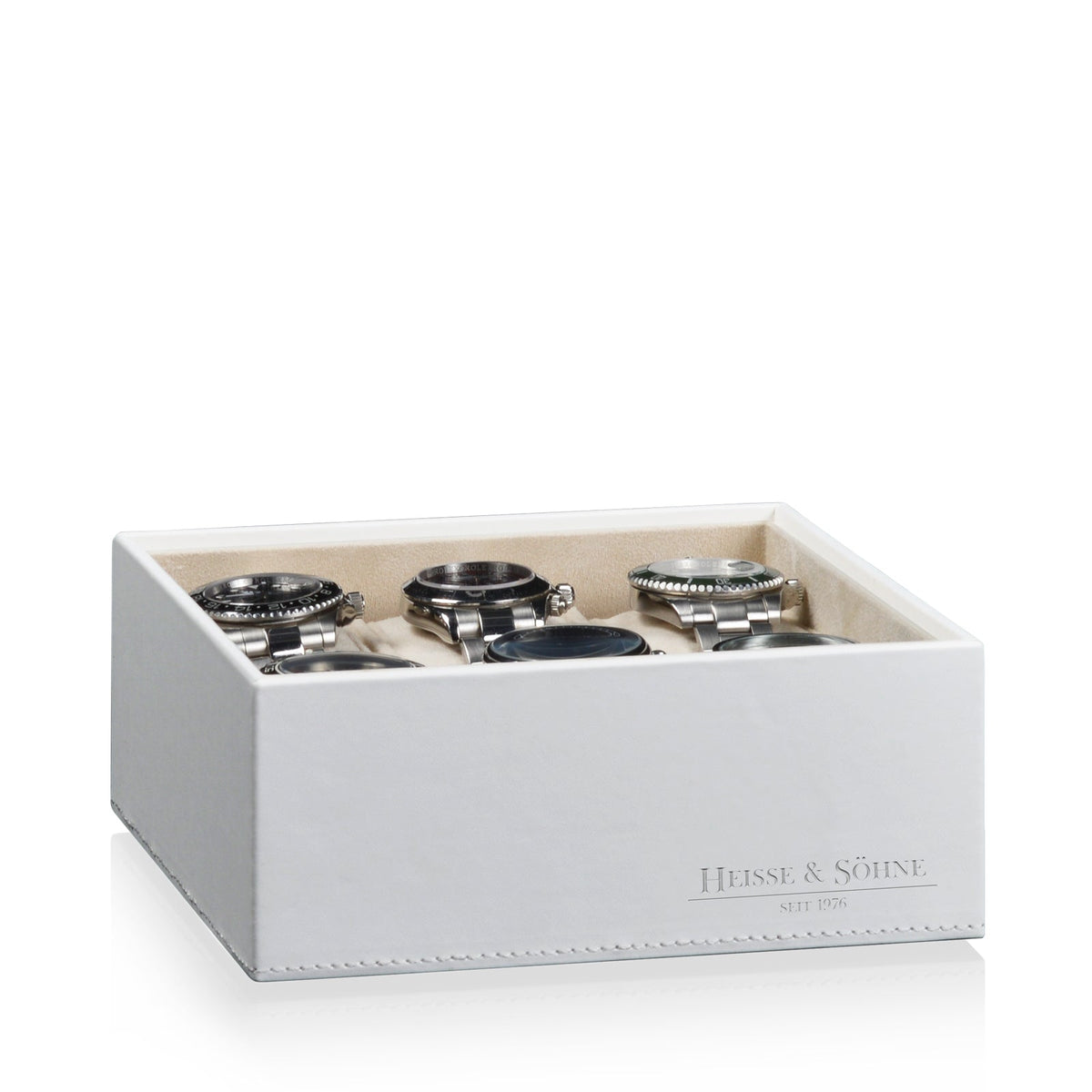 Pudełko na Zegarki - Mirage L Białe-1-Organizer-Zegarki-Studio