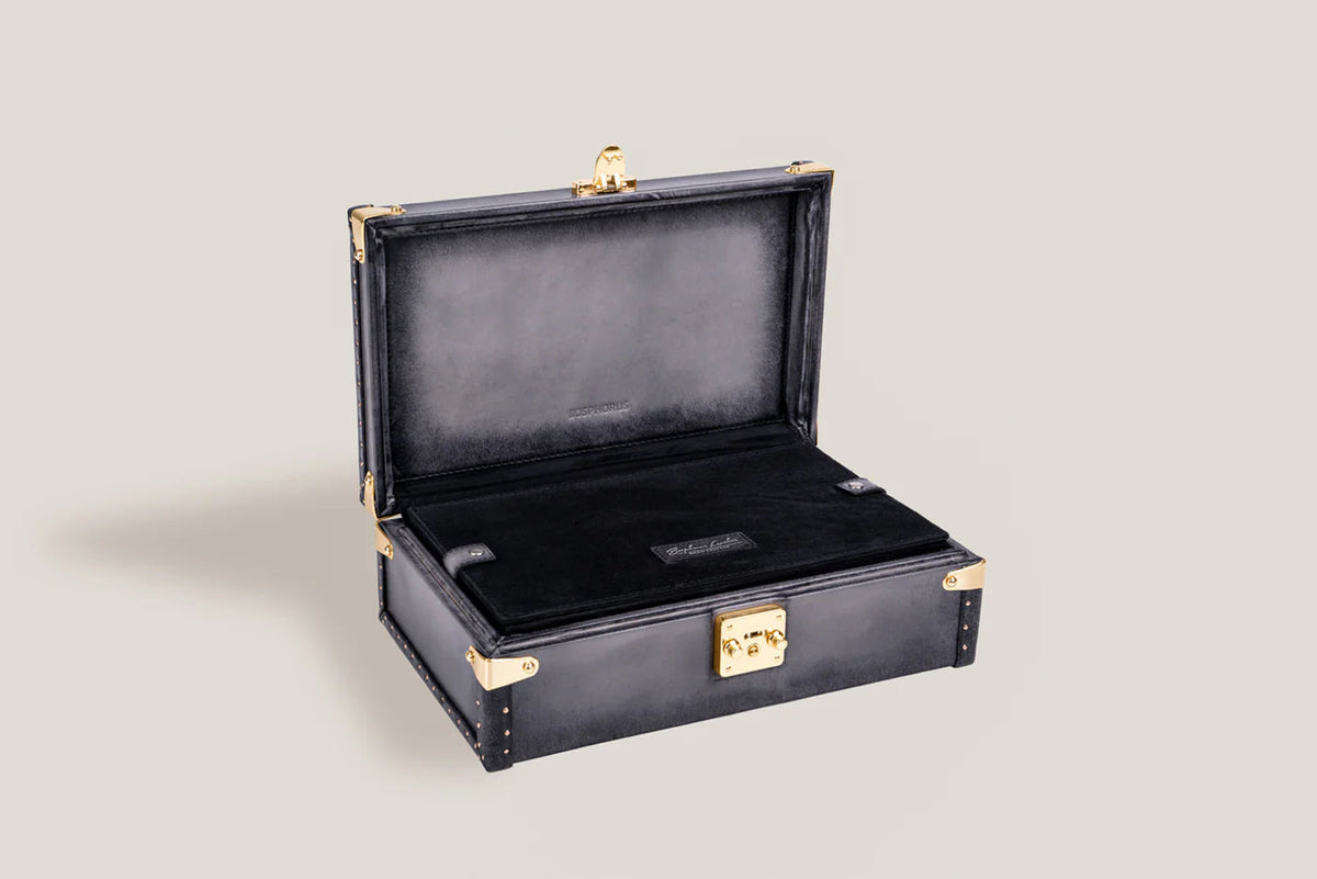 Pudełko na Zegarki - Petra Grey-3-Organizer-Zegarki-Studio