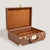 Pudełko na Zegarki - Trunk Safiano Camel-1-Organizer-Zegarki-Studio
