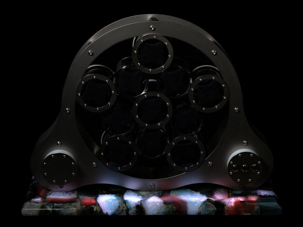 Rotomat do Zegarków - Agat Kryształowy-2-Organizer-Zegarki-Studio