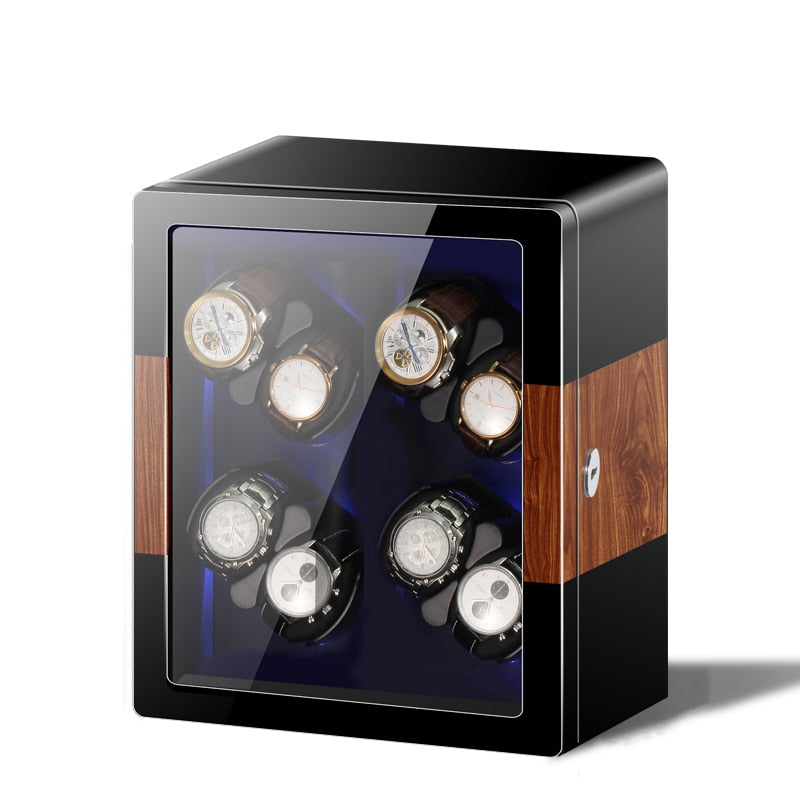 Rotomat do Zegarków Automatycznych LuxeLift Hybrydowy 8 Gniazd-1-Organizer-Zegarki-Studio