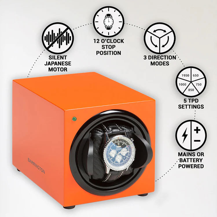 Rotomat do Zegarków - Barrington Burnt Amber-4-Organizer-Zegarki-Studio
