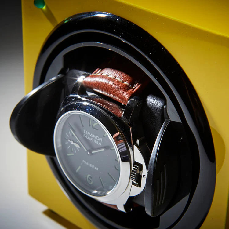 Rotomat do zegarków - Barrington Electric Yellow-3-Organizer-Zegarki-Studio