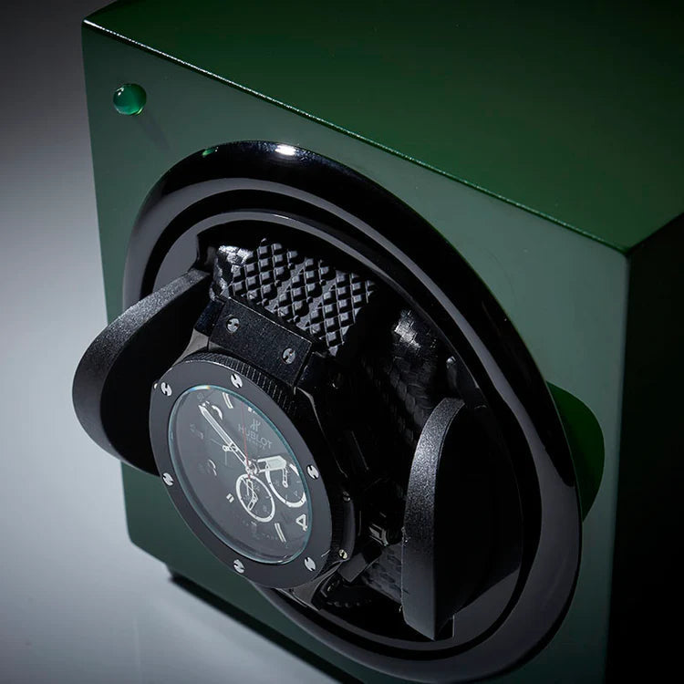 Rotomat do zegarków - Barrington Racing Green-3-Organizer-Zegarki-Studio