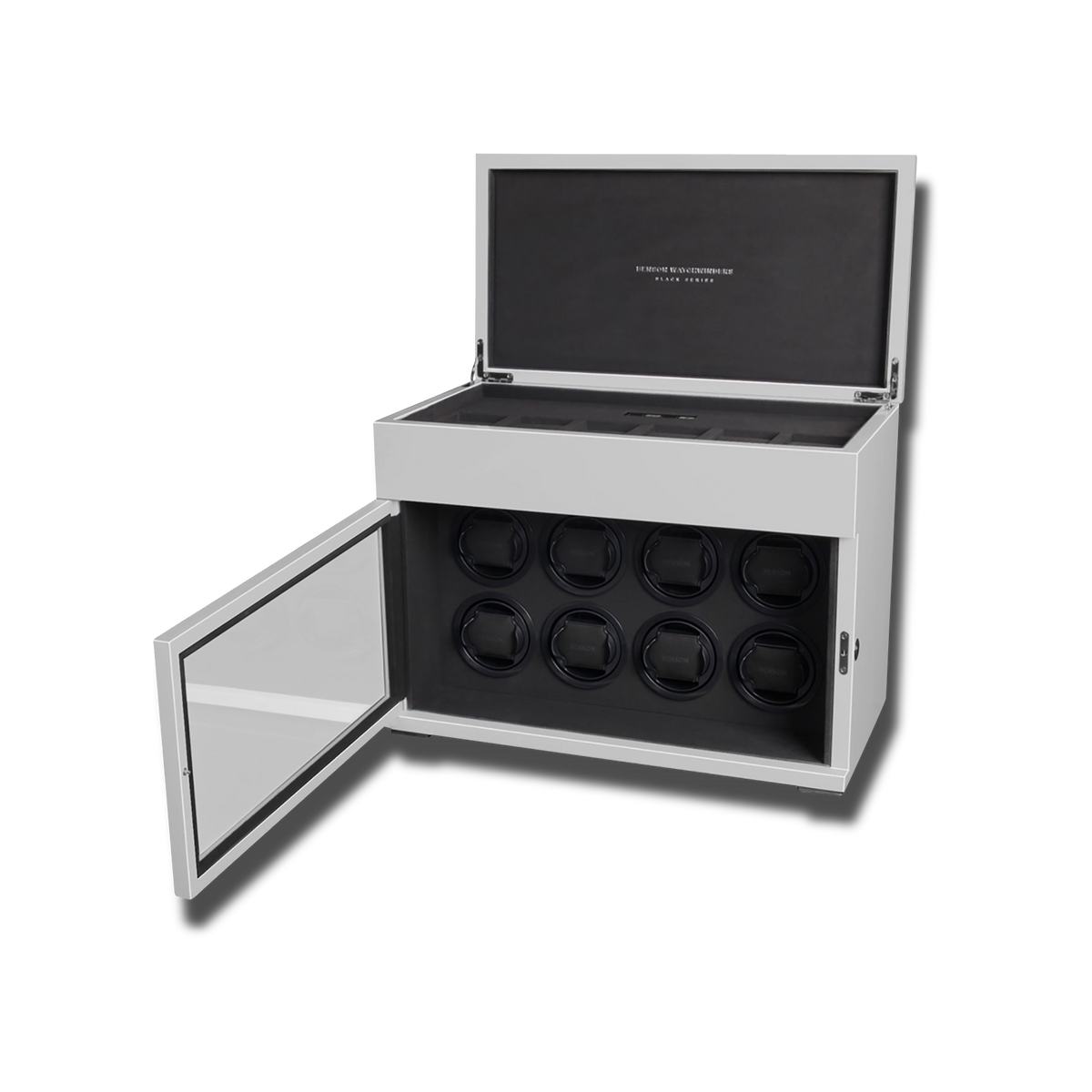 Rotomat do Zegarków - Biała Seria 8-2-Organizer-Zegarki-Studio