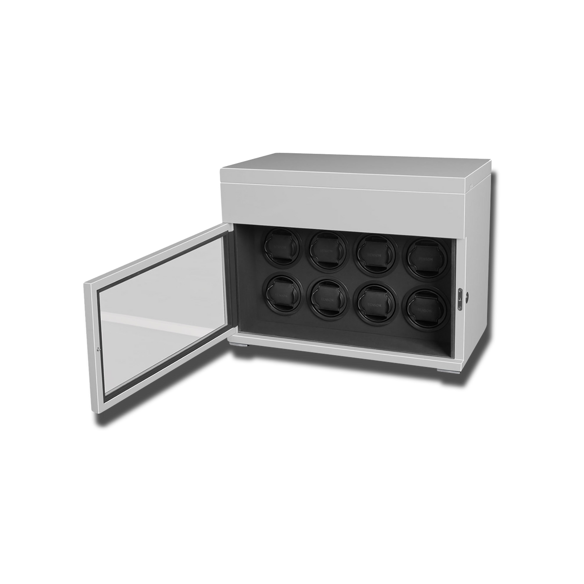 Rotomat do Zegarków - Biała Seria 8-3-Organizer-Zegarki-Studio