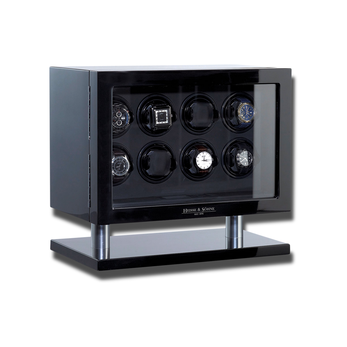 Rotomat do Zegarków - Kolekcjoner Czarny-1-Organizer-Zegarki-Studio