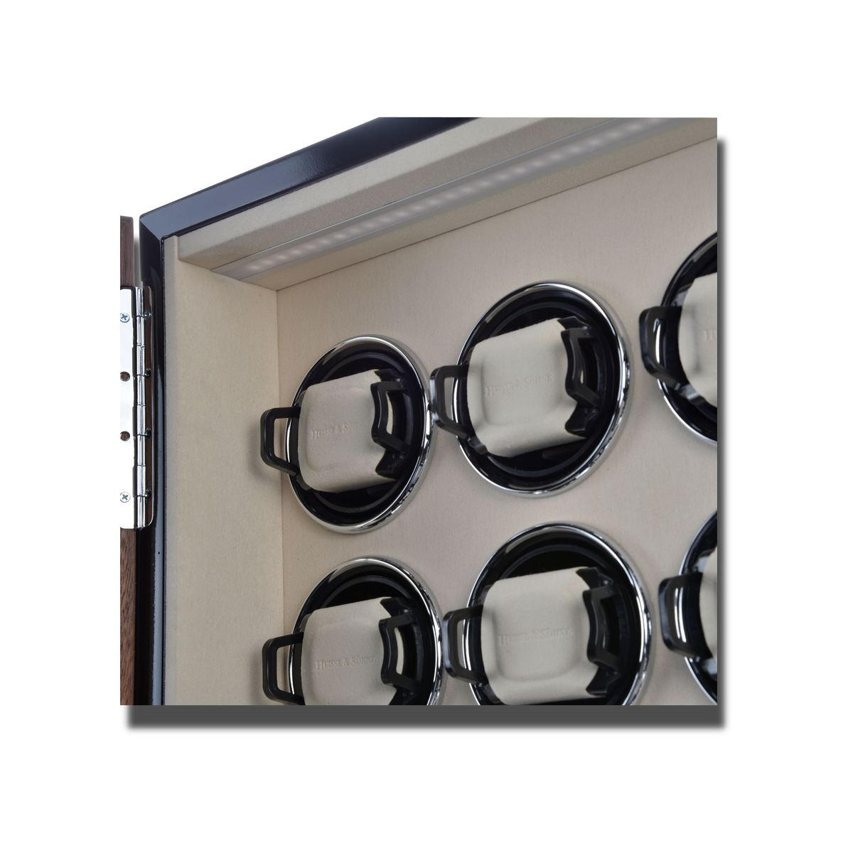 Rotomat do Zegarków - Nowy Jork 8 Biały-5-Organizer-Zegarki-Studio